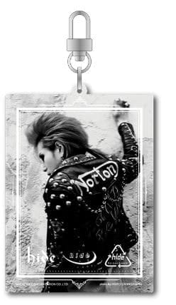 hide X JAPAN Memorial PSYCHOVISION hide MUSEUM Since 2000 グッズ ミラーアクリルキーホルダー C：レザージャケット