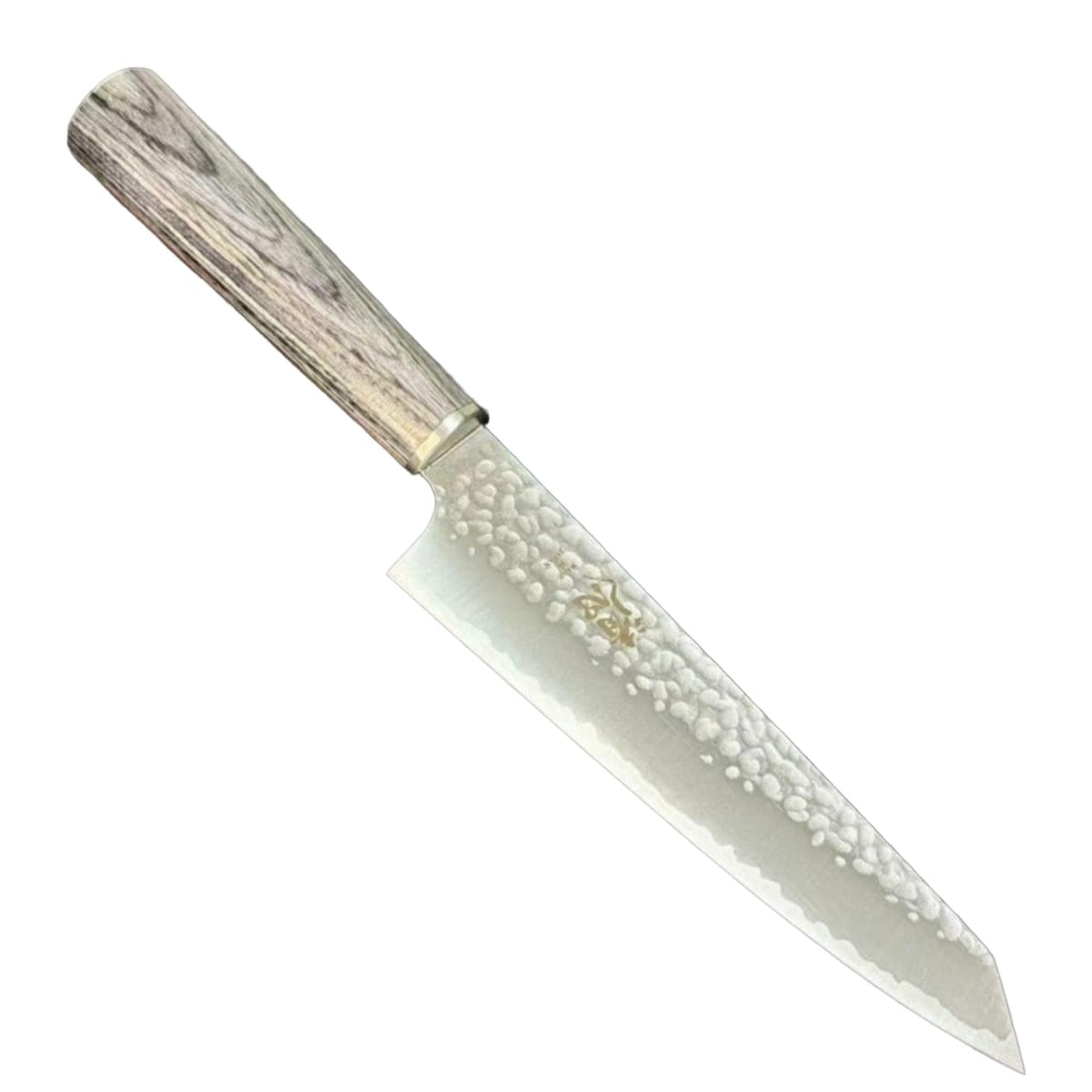 清心 VG10 槌目 濃灰色合わせ板柄 つづき物 ペティ 150粍 日本製 Kiritsuke・Petty VG10 Tsuchime Plywood 150粍