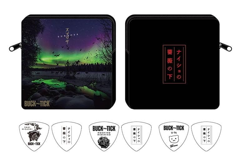 BUCK-TICK バクチク 2024年 12/29 日本武道館 グッズ 「ナイショの薔薇の下」 ポーチ ピック ミニポーチ