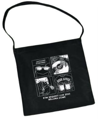 ケツメイシ KTM TOUR LIVE 2023 Four Frames Record Bag（バッグ レコードバッグ ）BLACK
