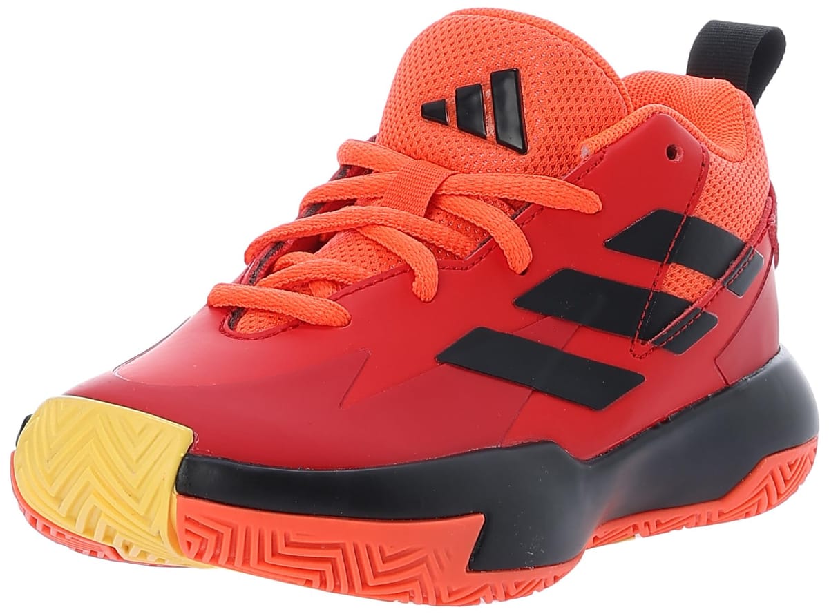 [adidas] ユニセックス子供 Cross Em Up セレクト ミッド キッズ 男の子 女の子 17~19.5cm MDV06バスケットボールシューズ ジュニア
