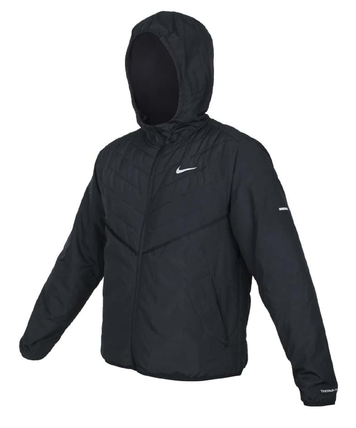 NIKE(ナイキ) AerorayerエアロレイヤーTherma-FITフード付き軽量中綿入りランニングジャケットM162-175cm国内正規品DD5645ブラック 15,106円