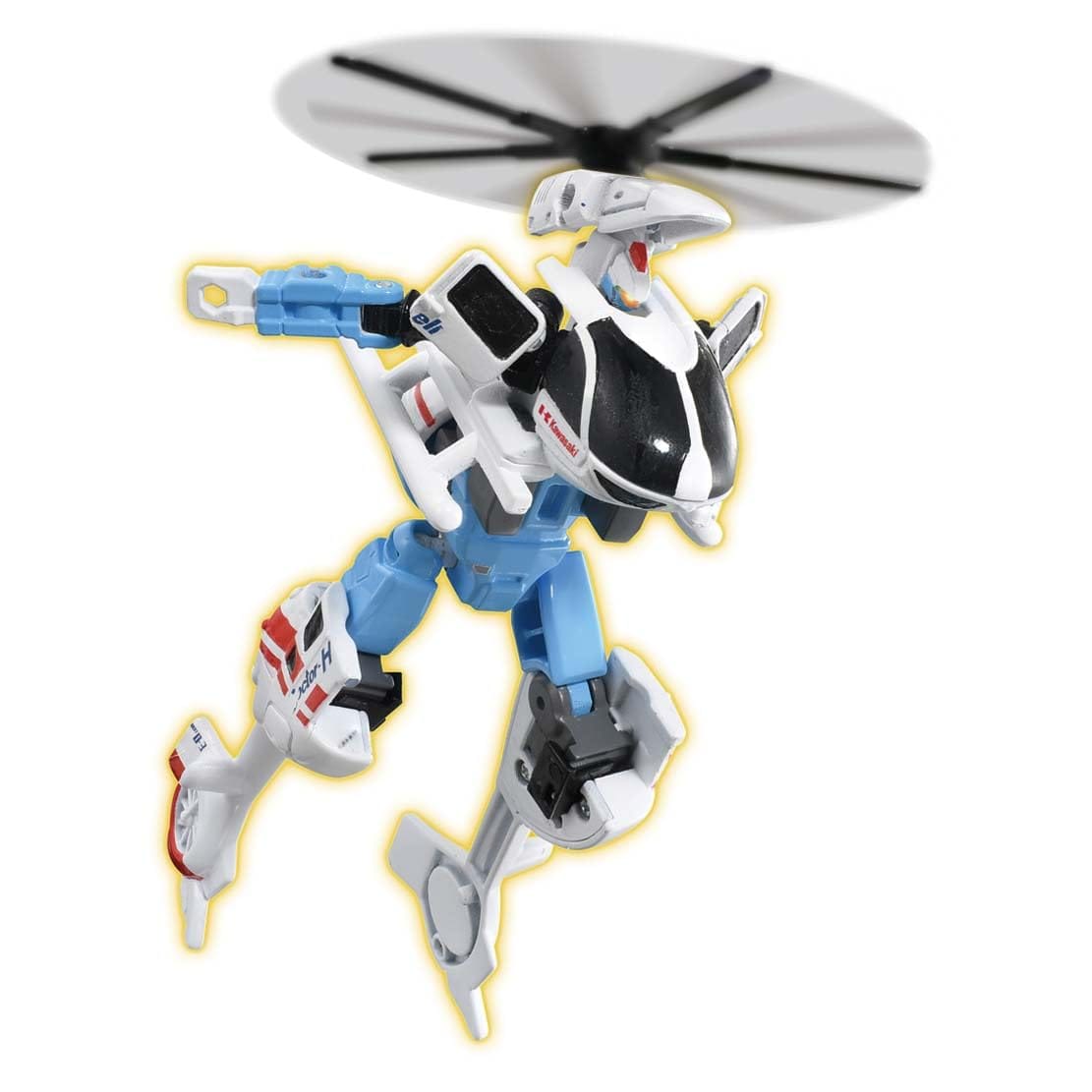 CONSTRUCT‐BOTS コンストラクトボッツ タカラトミー(TAKARA TOMY) 『 トミカ ジョブレイバー JB05 メディブレイバー 川崎重工 BK117 D-3 ドクターヘリ 』 ミニカー 車 おもちゃ 3歳以上 玩具安全基準合格 STマ