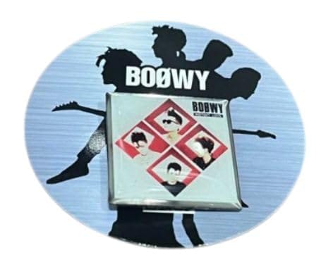 BO・・WY BOOWY ボウイ ボーイ ガチャ ピンバッジ ピンズ ピンズカプセル THE ARTIST COLLECTION 1983 INSTANT LOVE インスタントラブ