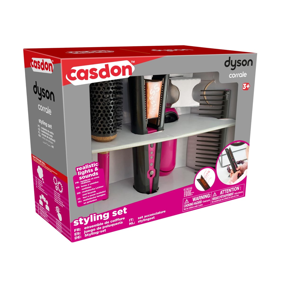 キャスドン(CASDON) おもちゃ ダイソン コーラル スタイリングセット ヘアアイロン 73350 正規品
