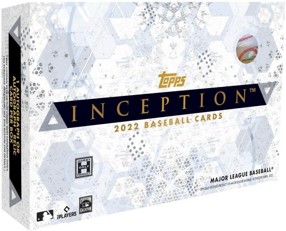 MLB 2022 Topps Inception Baseball Hobby Box トップス インセプション ベースボール ホビーボックス メジャーリーグ 野球 カード画像
