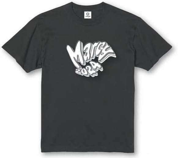 MARCY マルシィ 2024 夏フェス Tシャツ プリントTシャツ スミ XL