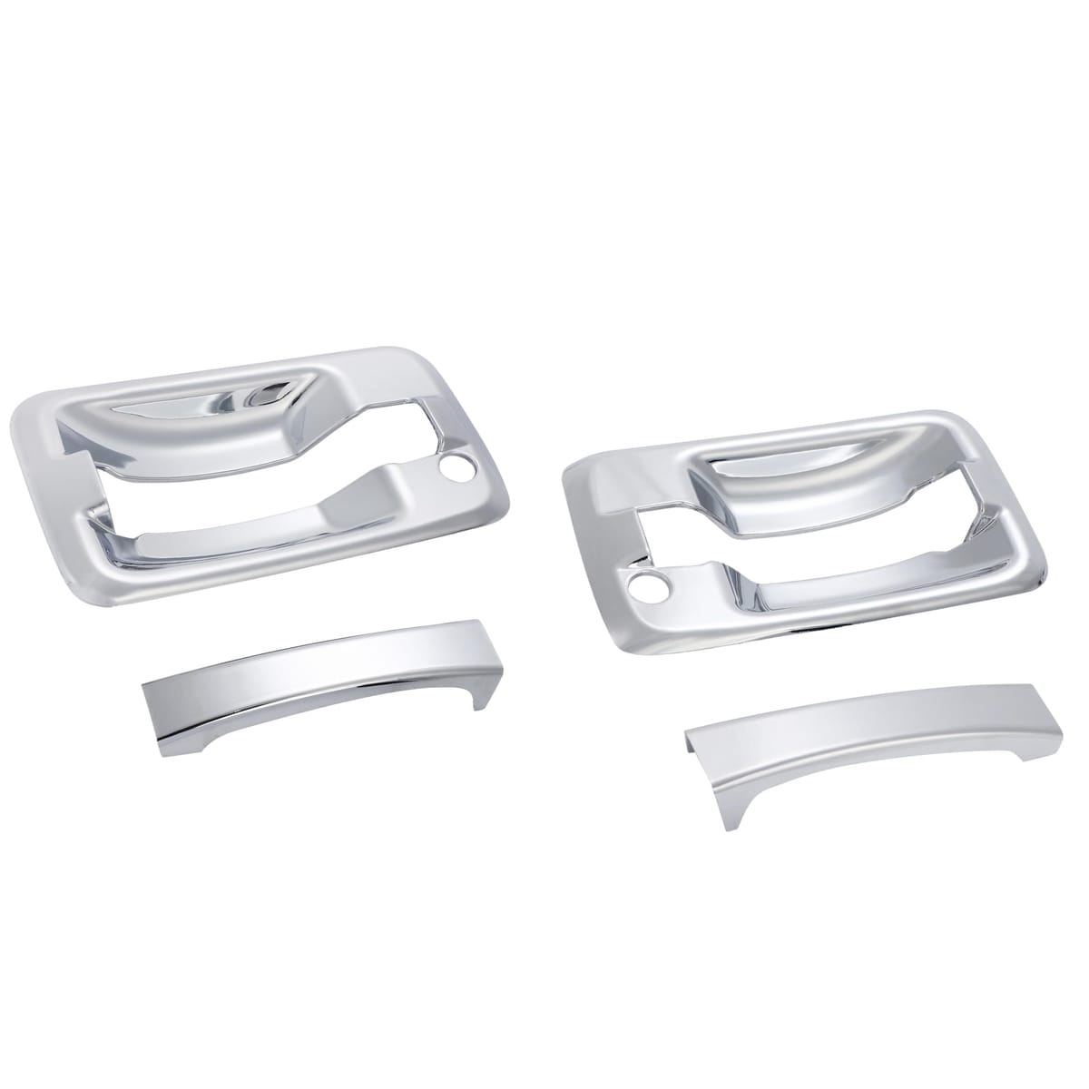 いすゞエルフ純正メッキドアハンドルカバーセット☆新品 車種専用設計