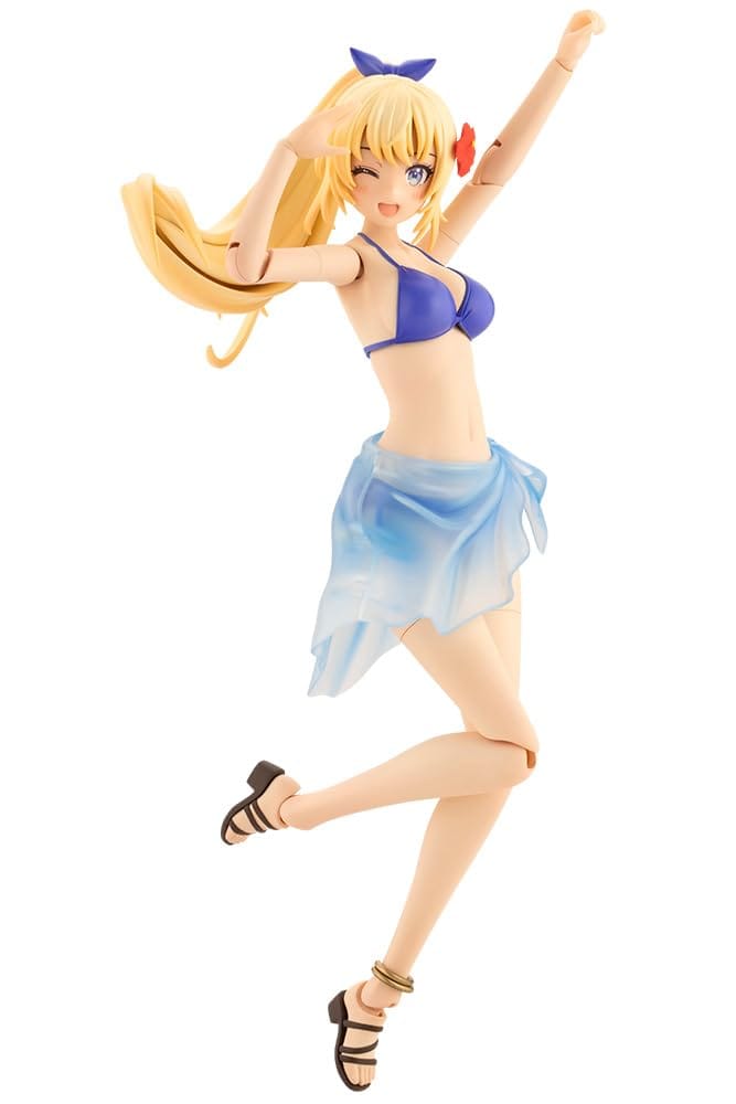 壽屋(KOTOBUKIYA) 創彩少女庭園 佐伯 リツカ【水着】 全高約158mm 1/10スケール プラモデル