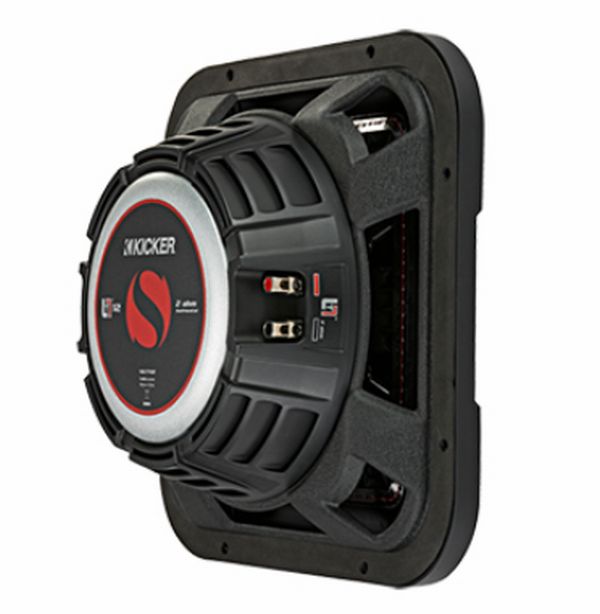 【楽天市場】【KICKER】キッカー SoloBaric L7T 薄型サブウーファーL7T124 4ΩDVC 32cmスクエア型