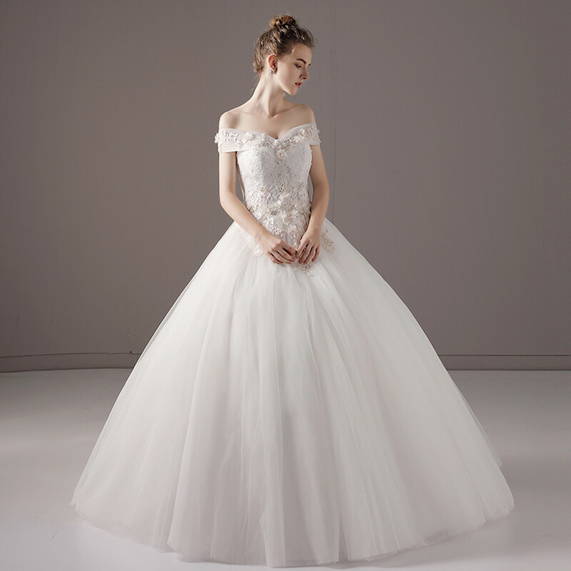 花柄 刺繍 ウェディングドレス おトク情報がいっぱい 52 割引 Geotectica Com