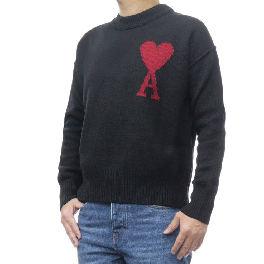 【正規品】amiparis Ｌサイズ　セーター　ボーダー　ニット 楽天市場】アミパリス AMI PARIS アミ AMI AMI DE COEUR