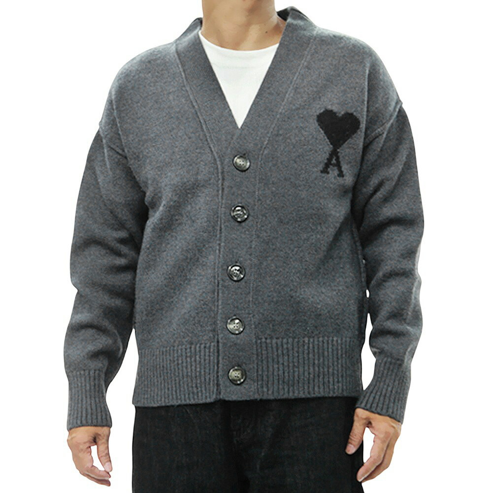 【AMI PARIS】Heart Logo Cardigan アミ カーディガン 楽天市場】アミ パリス AMI PARIS BFUKC006.018 カーディガン