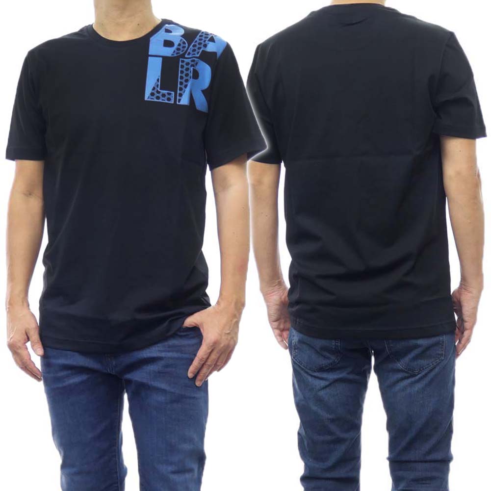 BALR. ボーラー Tシャツ 半袖 クルーネック メタルロゴ シンプル L BALR. ボーラー Tシャツ 半袖 クルーネック 丸首 メンズ ロゴ
