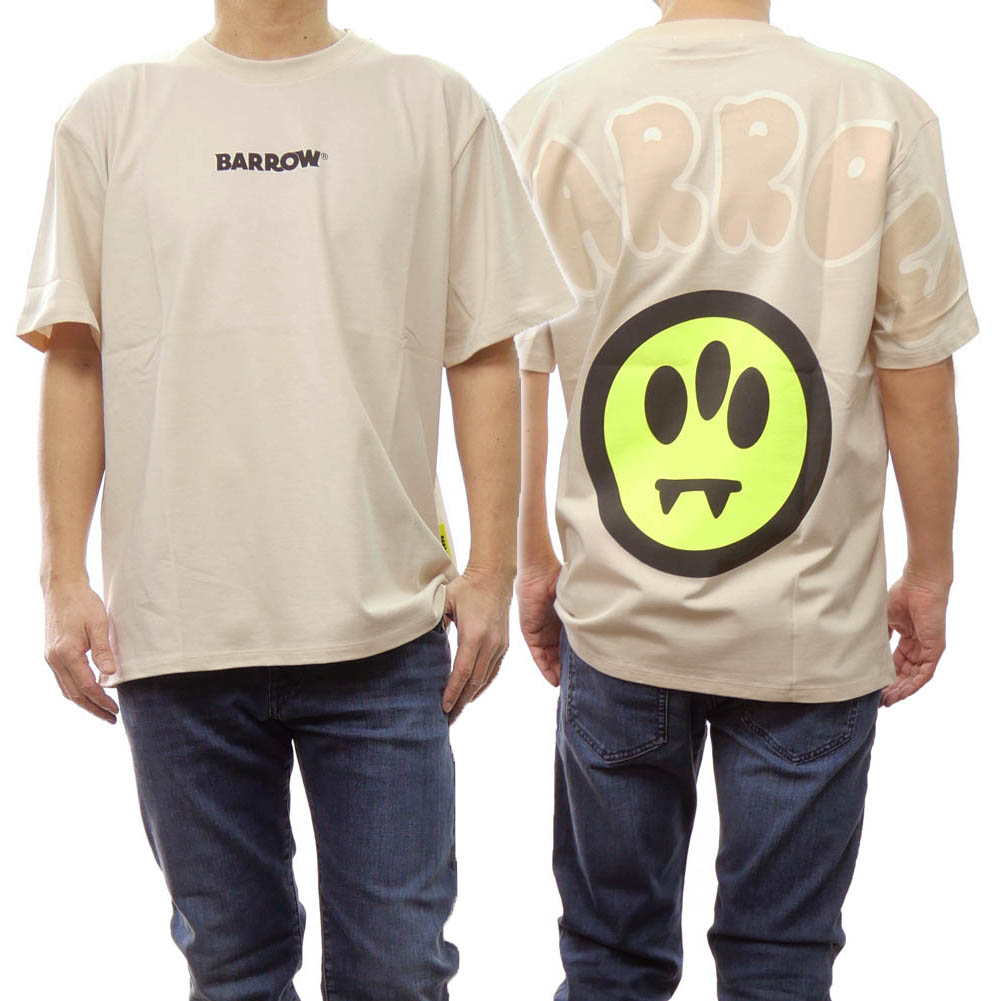 楽天市場】BARROW バロウ クルーネック Tシャツ S4BWUATH040 メンズ