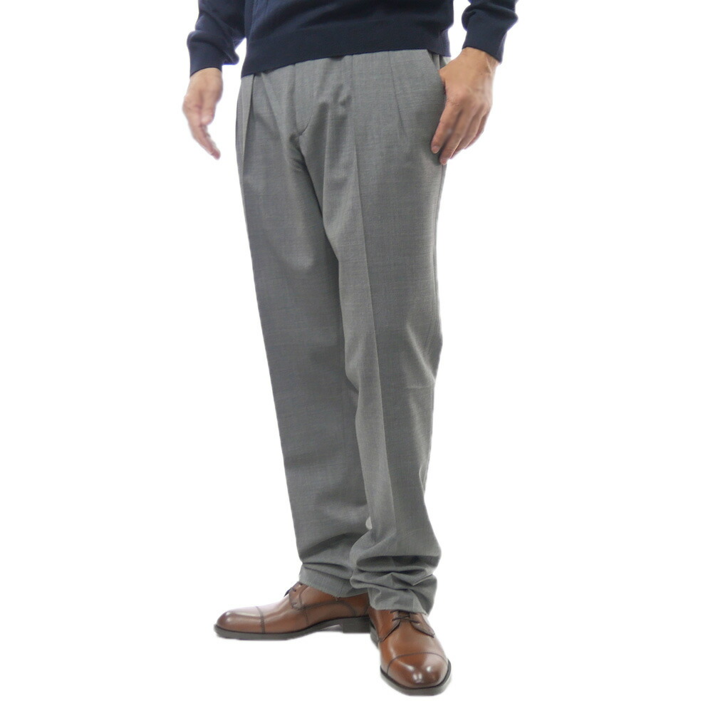 BERWICH ベルウィッチ メンズストレッチパンツ SCOTCH FA1755X グレー