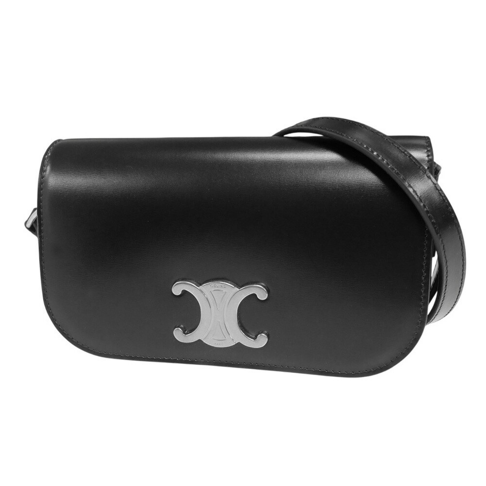 お洒落ロゴ◆CELINE シリンダー バッグ ジャカード ブラック お洒落ロゴ◇CELINE シリンダー バッグ ジャカード ブラック