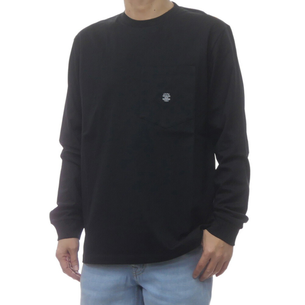 CELINE セリーヌ メンズクルーネックロングTシャツ RV0HX1242 ブラック 2026秋冬新作