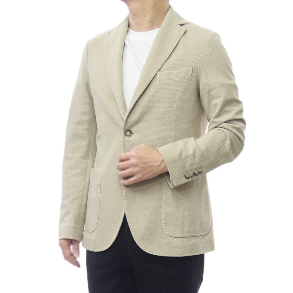 CIRCOLO1901 チルコロ1901 メンズシングル2Bジャケット CN5195 ベージュ 2026春夏新作