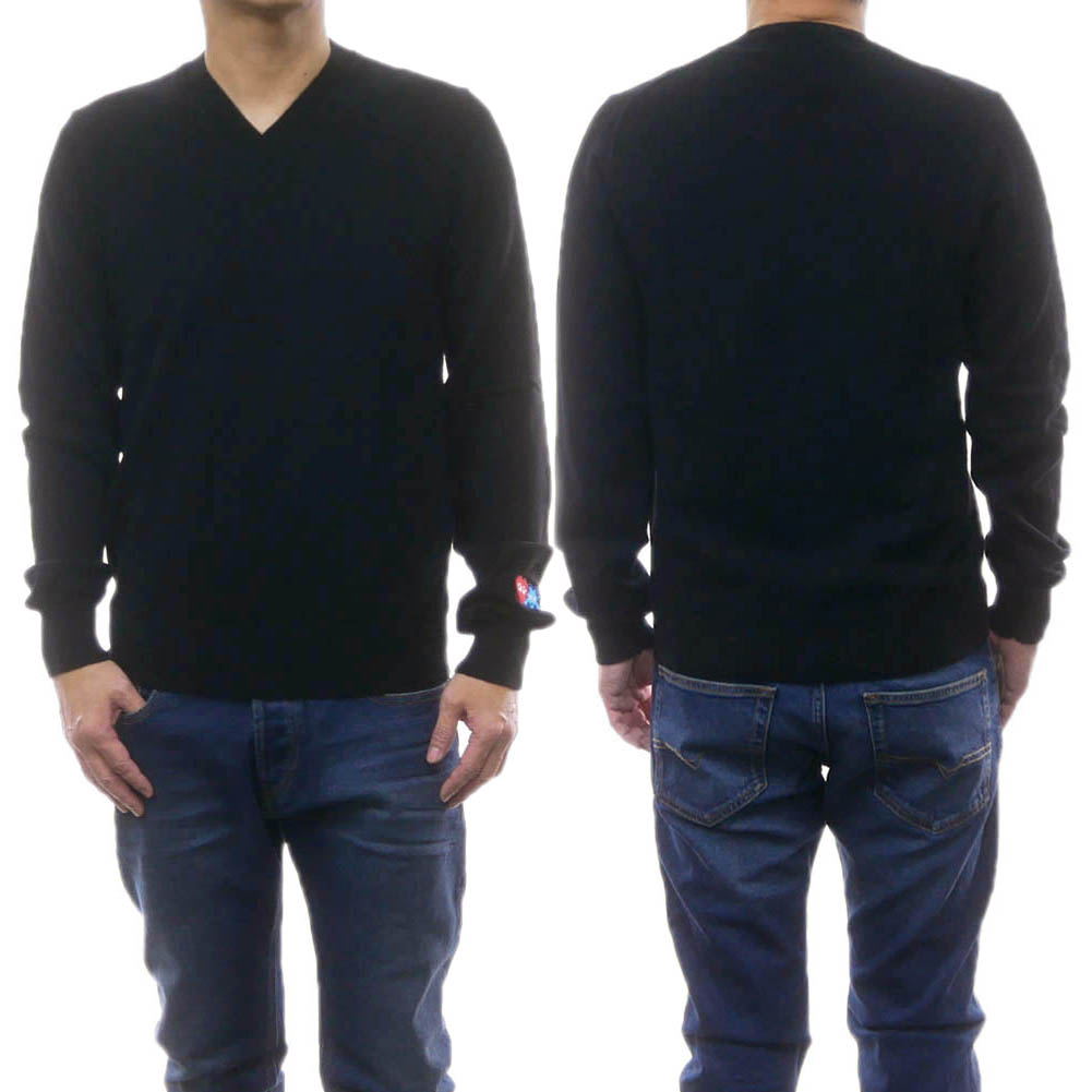 COMME des GARÇONS メッシュVネックセーター COMME des GARÇONS メッシュVネックセーター