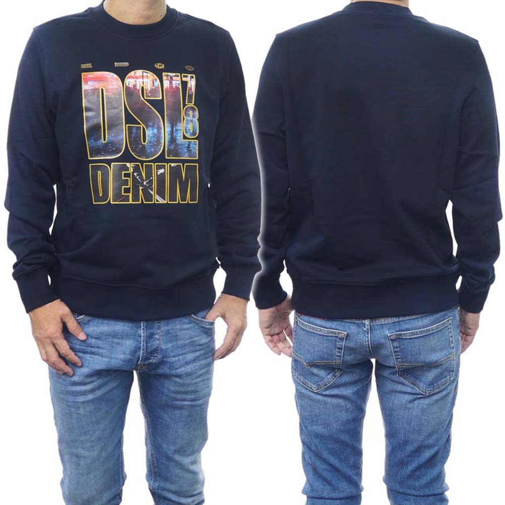 楽天市場】DIESEL ディーゼル トレーナー S-ROB-L2 A11442 0AMDN