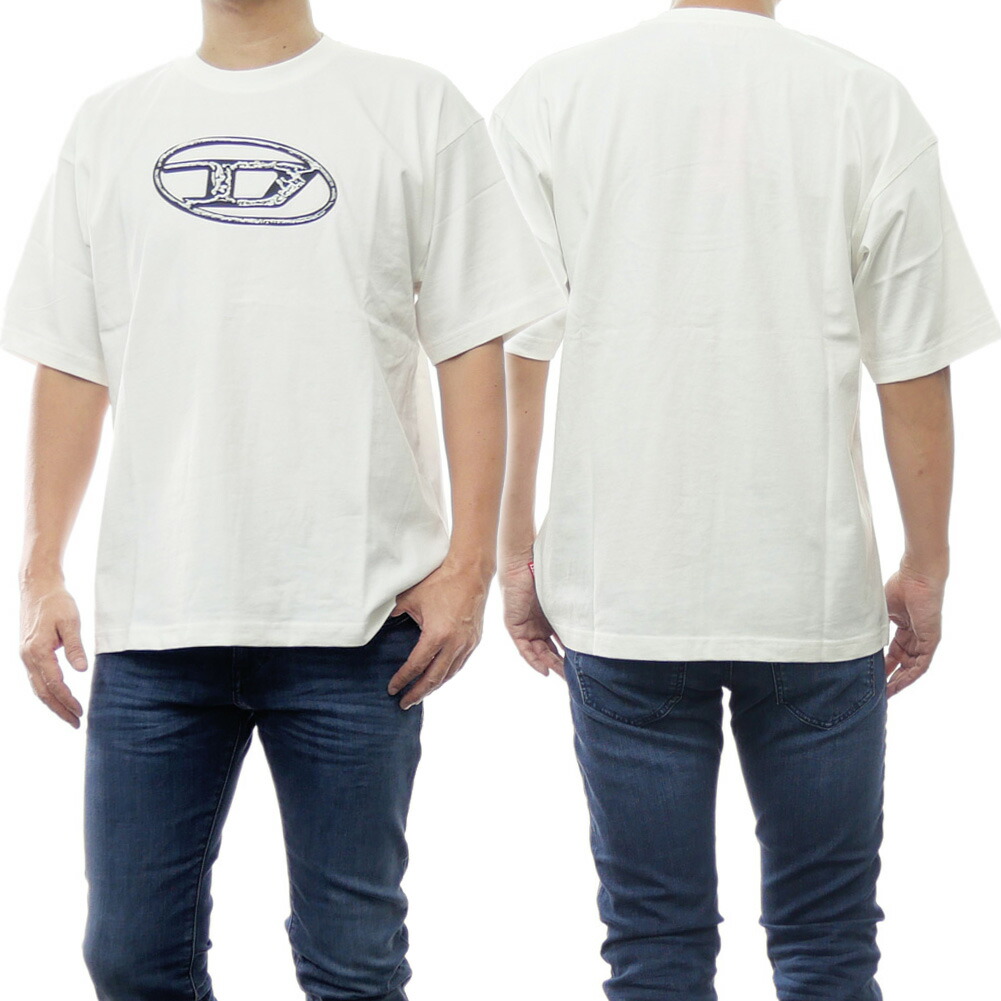 楽天市場】DIESEL ディーゼル クルーネック Tシャツ A12275 0BEAF T