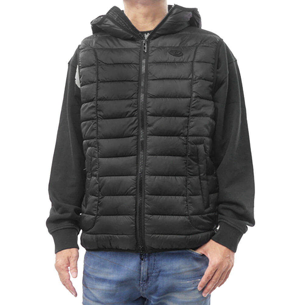 楽天市場】DIESEL ディーゼル メンズ中綿ベスト A14718 0BHAZ / W
