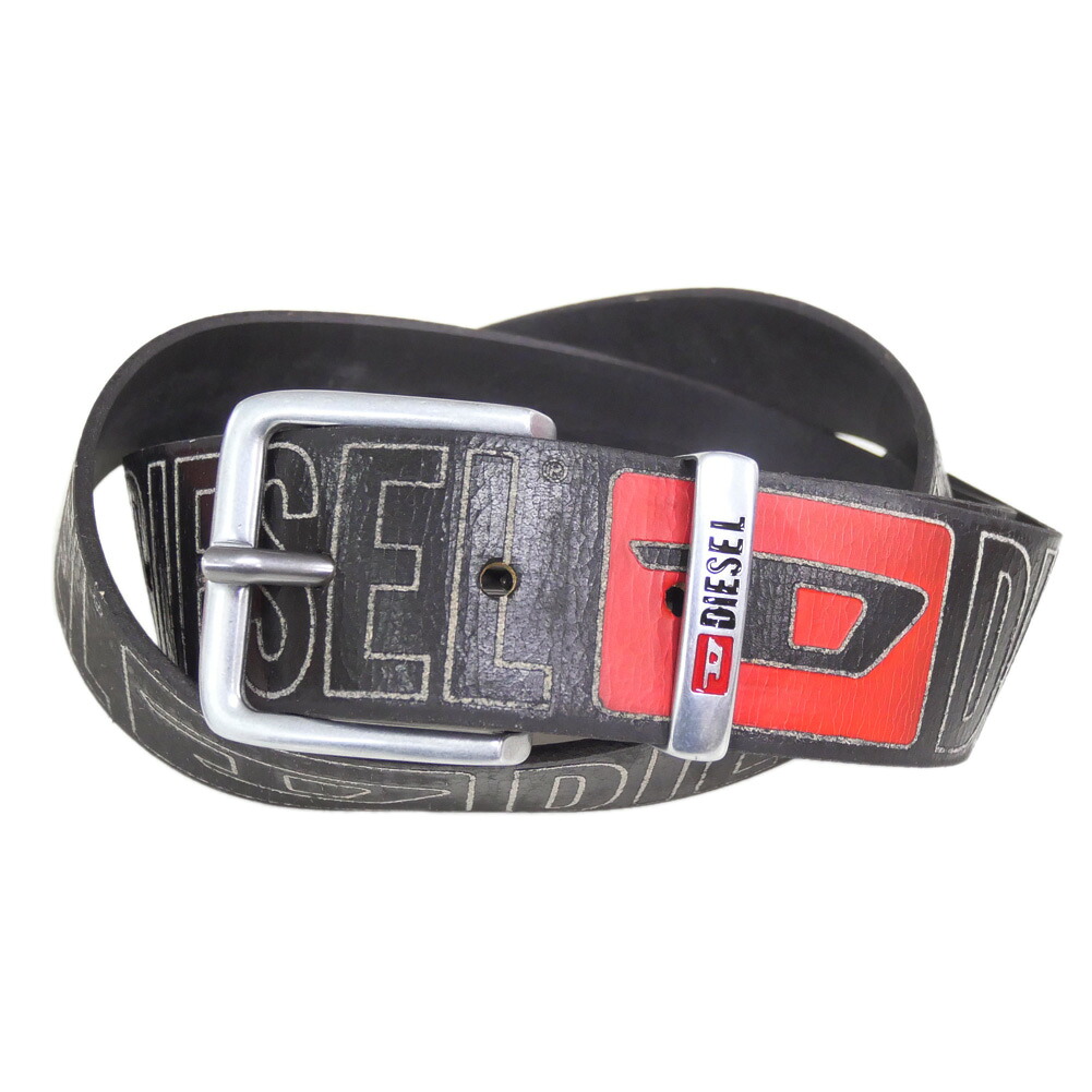 楽天市場】DIESEL ディーゼル レザー ベルト X10427 P6812 B-BISCOTTO