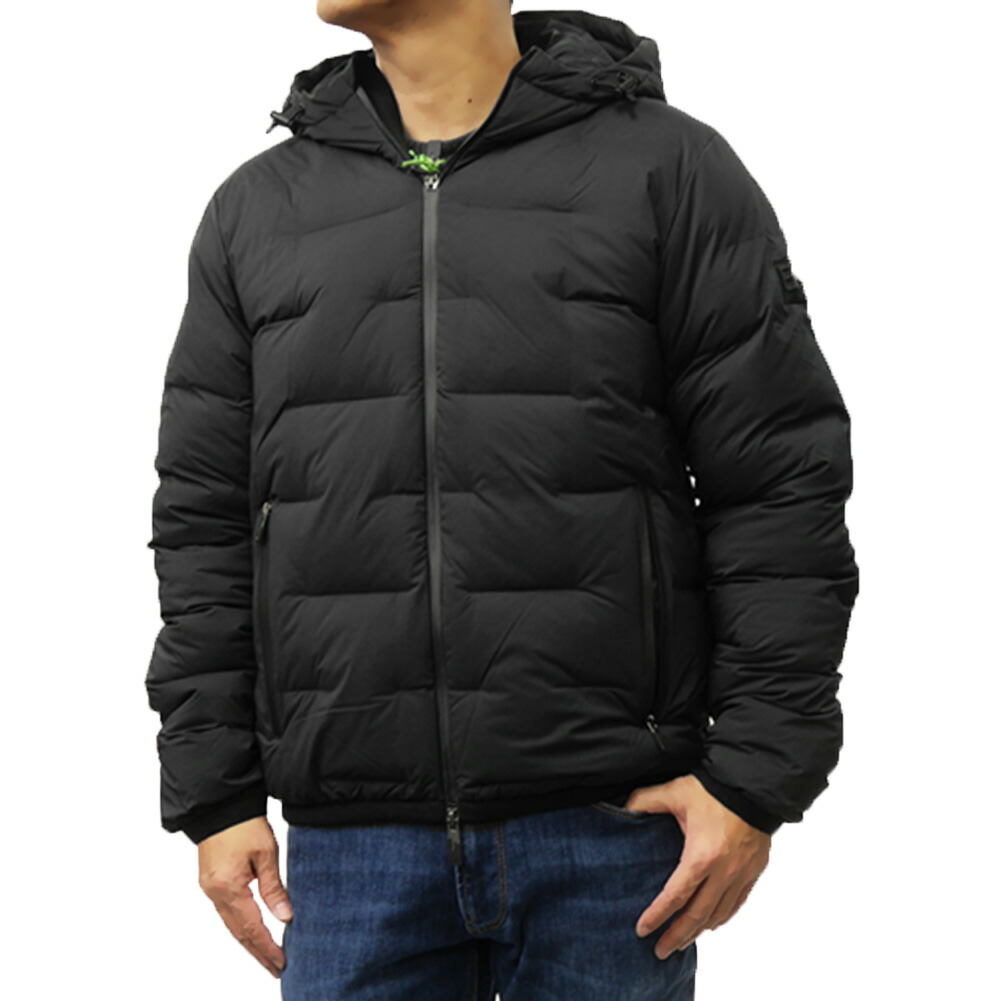 EMPORIO ARMANI ストレッチナイロンジャケット カーキ EB000198_AF13370_U7247_D_SS202