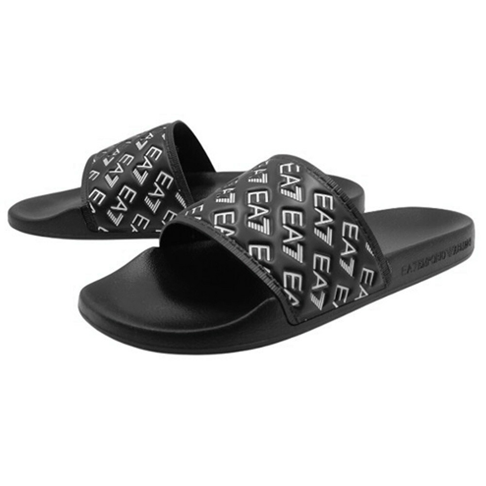 【即発】EMPORIO ARMANI EA7 サンダル 7X000108 AF15118 PC001 Amazon | [エンポリオアルマーニ] EA7 メンズ シャワーサンダル