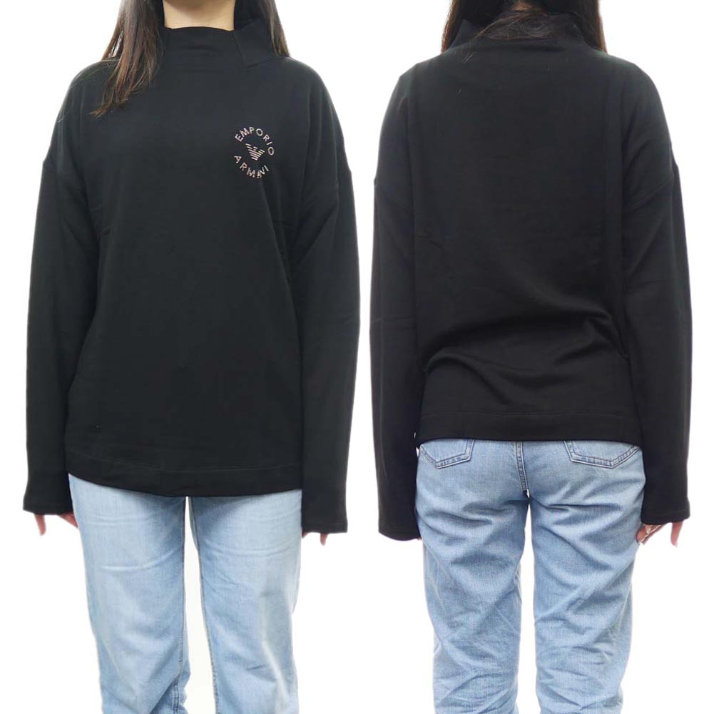 旧作お買い得セール！ EMPORIO ARMANI エンポリオアルマーニ EA7 トレーナー レディース 6RTM25 TJKWZ ブラック 楽天市場】EMPORIO ARMANI エンポリオアルマーニ EA7 レディース