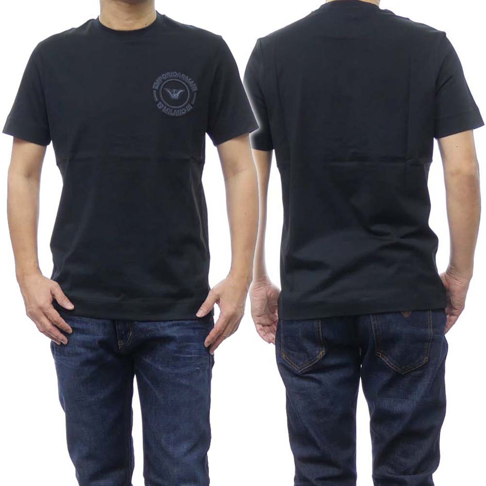 楽天市場】EMPORIO ARMANI エンポリオ アルマーニ クルーネック T