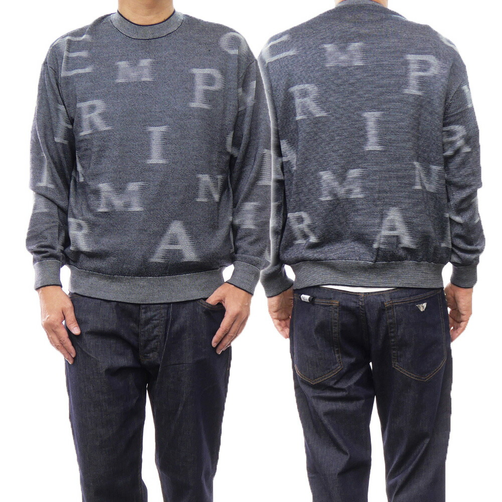 楽天市場】EMPORIO ARMANI エンポリオアルマーニ ニット 8N1M39