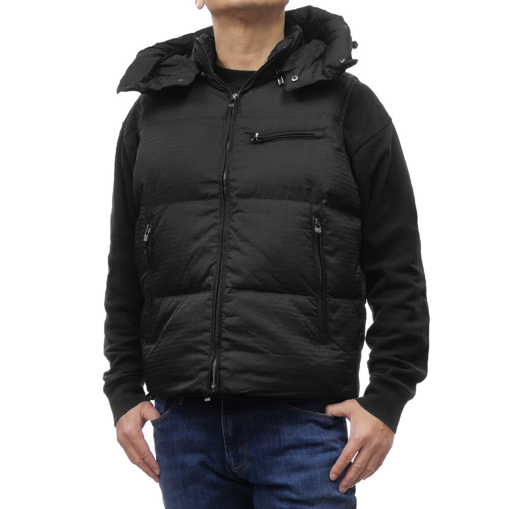 ARMANI アルマーニベビー　フード付きホワイトダウンベスト　80　18M 楽天市場】アルマーニ ダウンベスト（メンズファッション）の通販