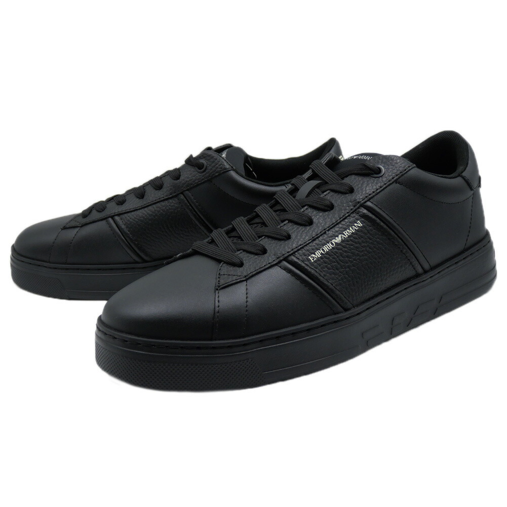 EMPORIO ARMANI ブラック ローカットスニーカー 楽天市場】EMPORIO ARMANI エンポリオアルマーニ メンズ