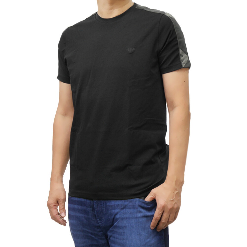 【即発】EMPORIO ARMANI Tシャツ EM000379 AF12034 UC001 Emporio Armani Streç Slim Fit Bisiklet Yaka Erkek T Shirt