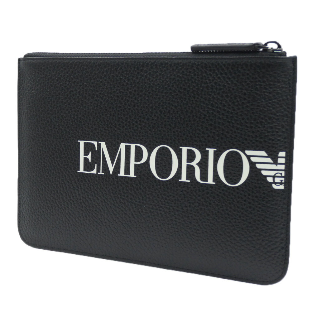 【新品未使用】エンポリオアルマー二 牛皮セカンドバッグ ea25fw187_1.jpg