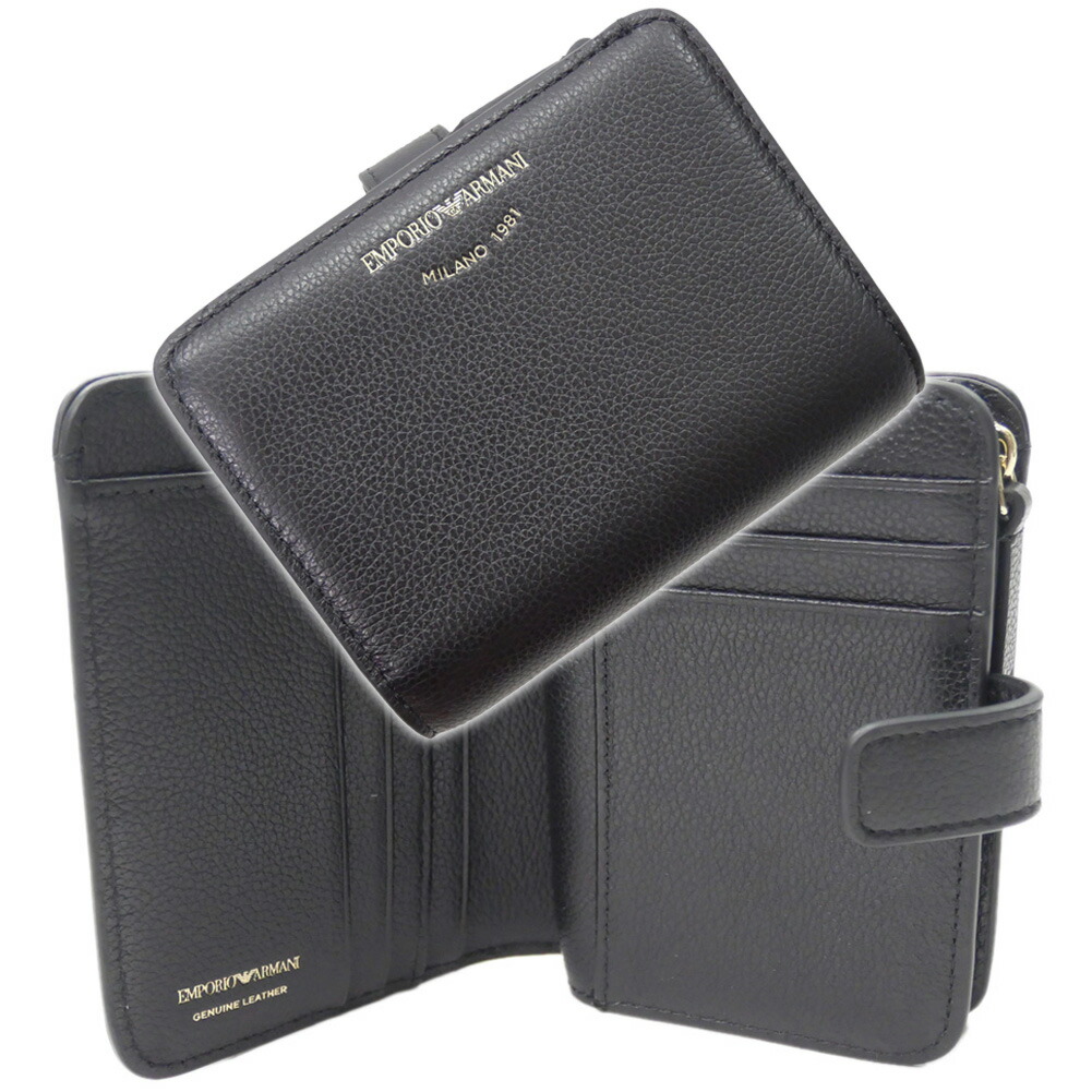 楽天市場】EMPORIO ARMANI エンポリオアルマーニ 二つ折り財布（小銭
