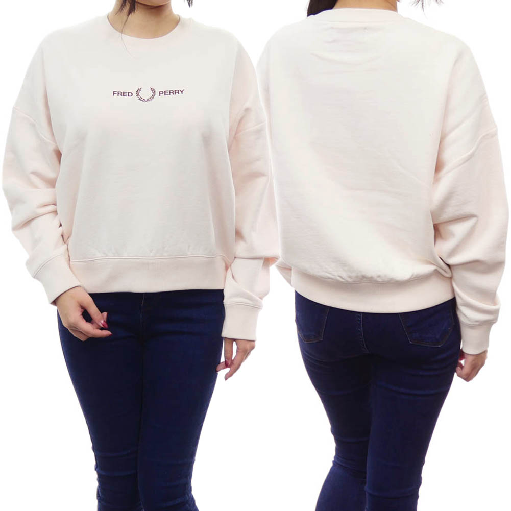 フレッドペリー ベージュ トレーナー FRED PERRY（フレッドペリー）の「〈WEB限定〉【FRED PERRY