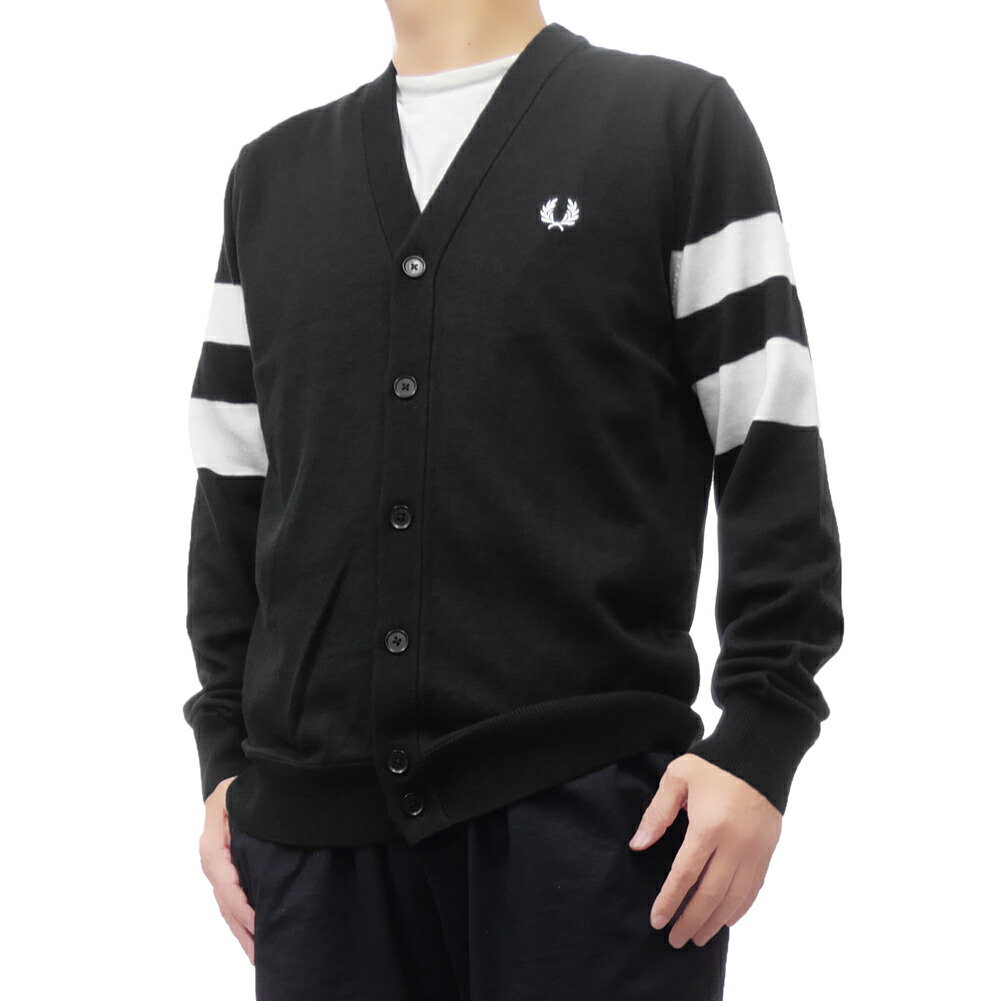 楽天市場】FRED PERRY フレッドペリー ニットカーディガン K5534