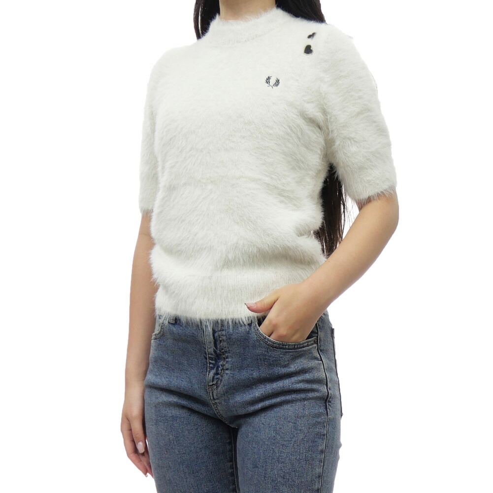 楽天市場】FRED PERRY フレッドペリー ニットトップス OPEN KNIT