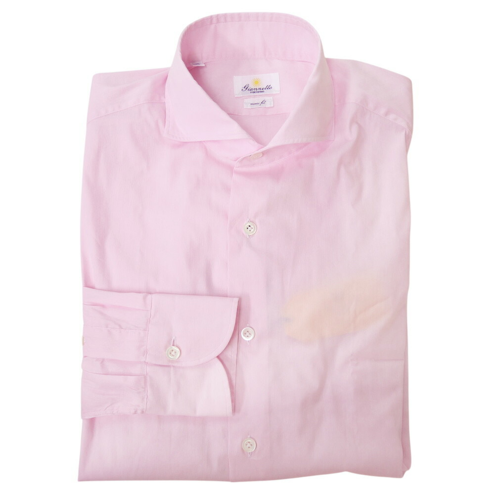 セールSS GIANNETTO ジャンネット カッタウェイシャツ メンズ 長袖 VINCI FIT WASH AC999 無地 ビジネス ブランド ピンク 楽天市場】GIANNETTO ジャンネット カッタウェイシャツ VINCI FIT WASH