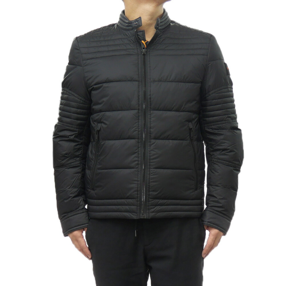 ヒューゴ　ボス　ブルゾン 楽天市場】HUGO BOSS ヒューゴボス 中綿ジャケット BLACK