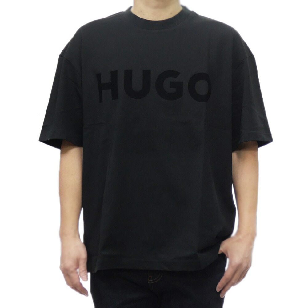 HUGO・HUGO BOSS ヒューゴボス メンズクルーネックTシャツ 50525765 10259511 / Dinkee ブラック 定番人気商品