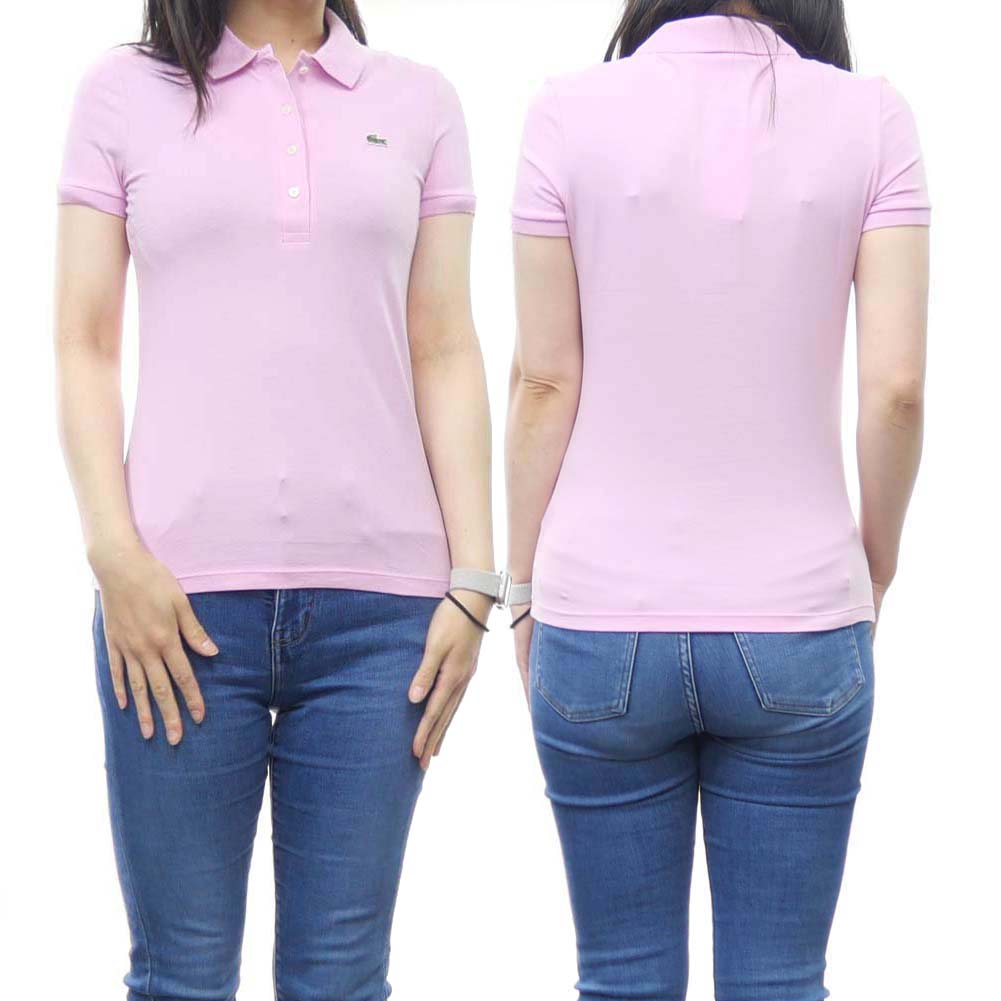 【希少】LACOSTE ラコステ　ポロシャツ　M size LACOSTE ラコステ スキッパーネック ポロシャツ PF948EL 日本製