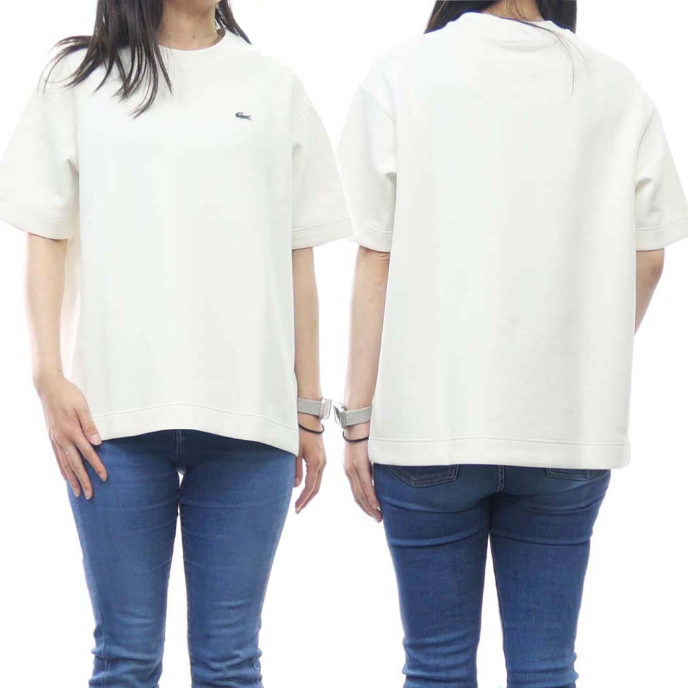 旧作お買い得セール！ LACOSTE ラコステ Tシャツ レディース 半袖 クルーネック TF7301 ホワイト 楽天市場】LACOSTE ラコステ クルーネック Tシャツ TF7301 レディース