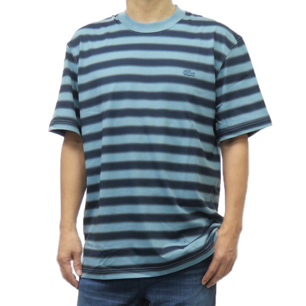 楽天市場】ラコステ Tシャツ TH6709 166 NAVY 半袖 無地 メンズ 定番