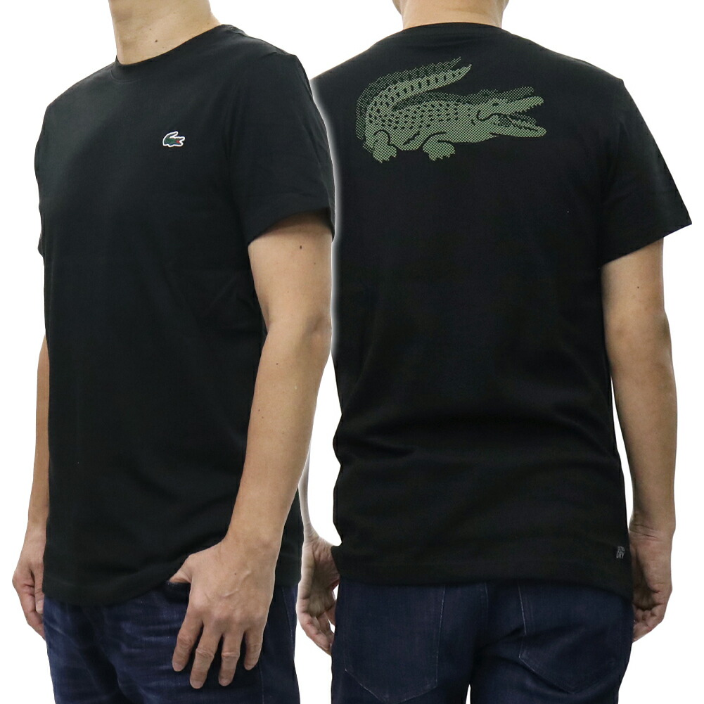 LACOSTE ラコステ メンズクルーネックプルオーバー TH0003 黒いこと 2026春夏新作