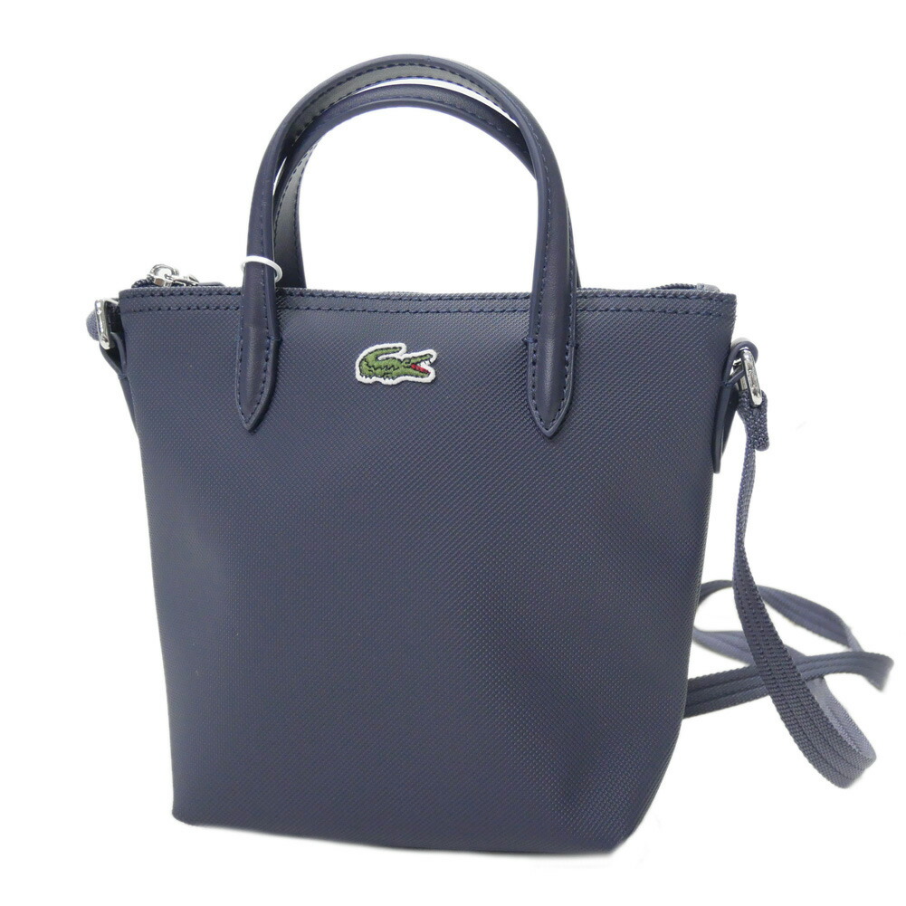 LACOSTE ラコステ レディースミニトートバッグ NF2609PK ネイビー 2026春夏新作