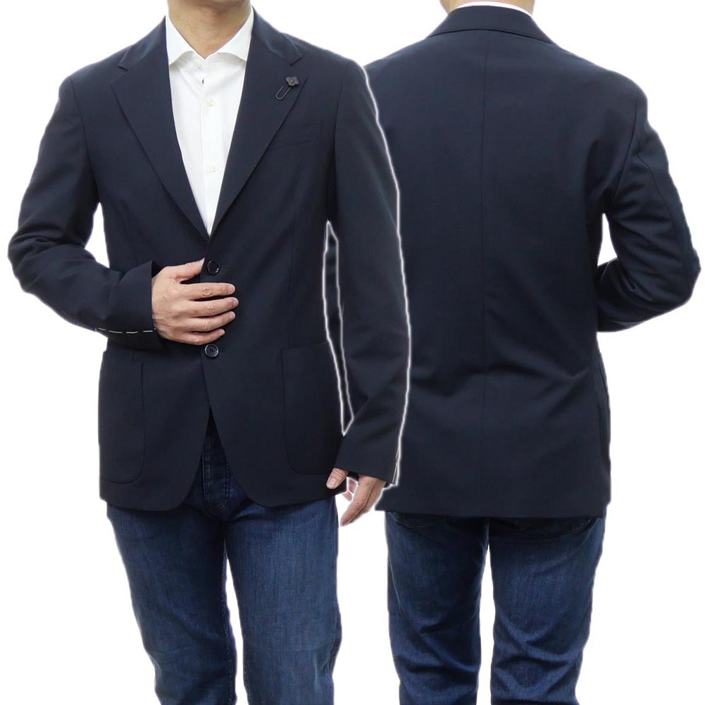 LARDINI ラルディーニ ジャケット ネイビー IREL59728 850 楽天市場】LARDINI ラルディーニ ジャケット メンズ ネイビー